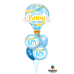 Μπουκέτο μπαλόνια για αγοράκι Αερόστατο